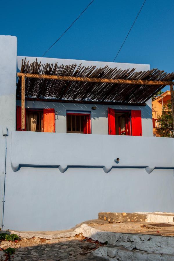 Atlantis Houses Chalki Town Exterior photo