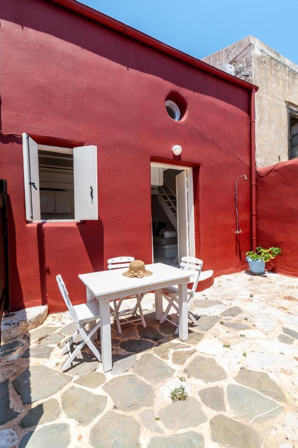 Atlantis Houses Chalki Town Exterior photo
