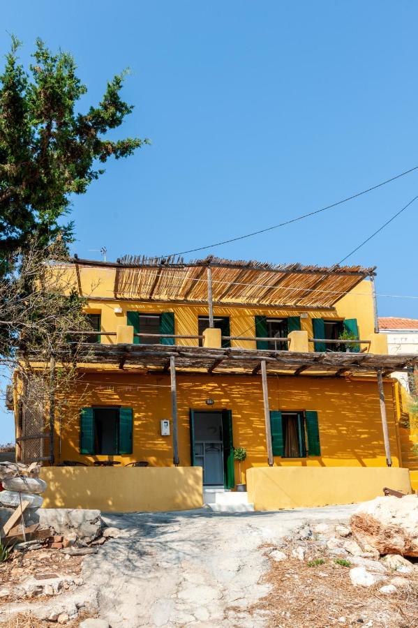 Atlantis Houses Chalki Town Exterior photo