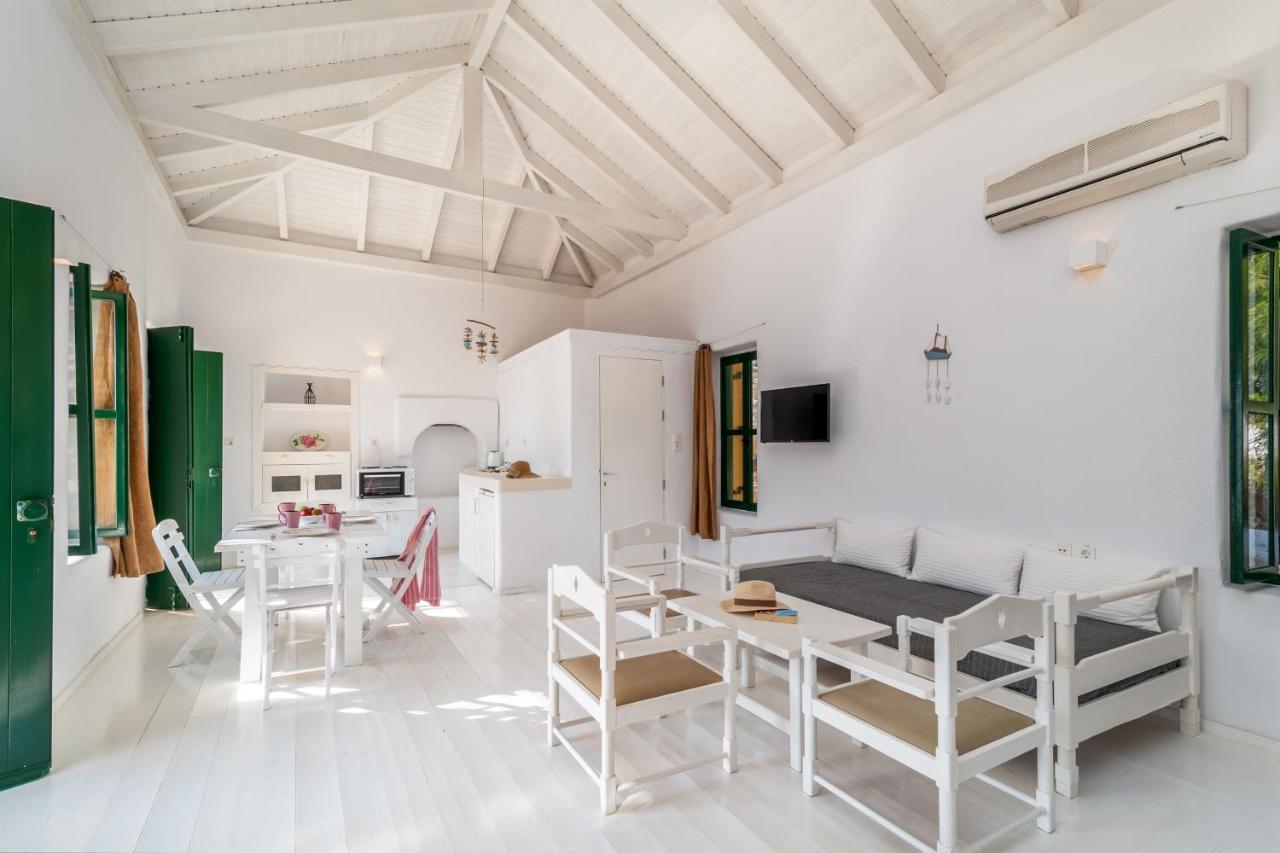 Atlantis Houses Chalki Town Exterior photo