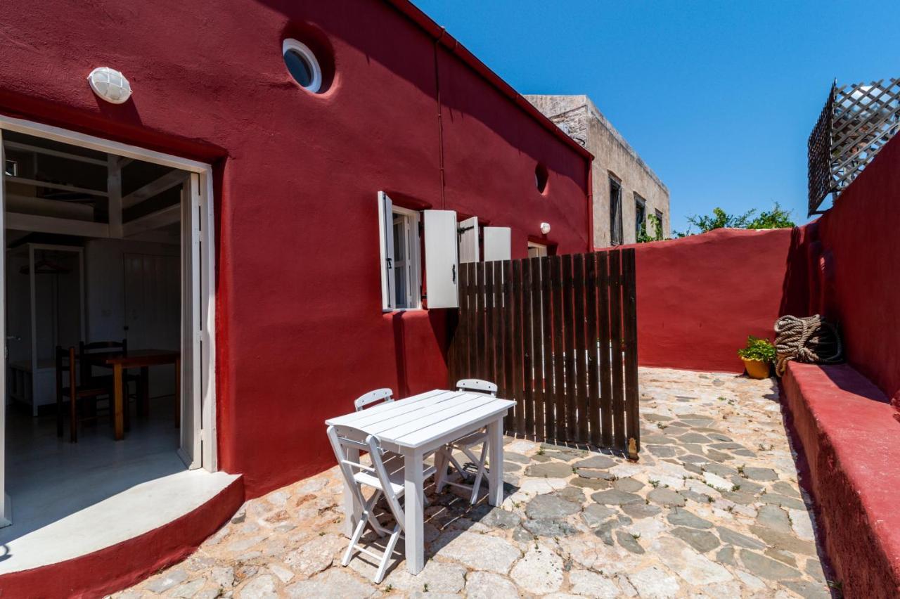 Atlantis Houses Chalki Town Exterior photo