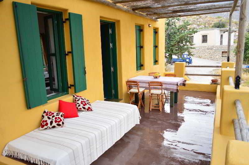 Atlantis Houses Chalki Town Exterior photo