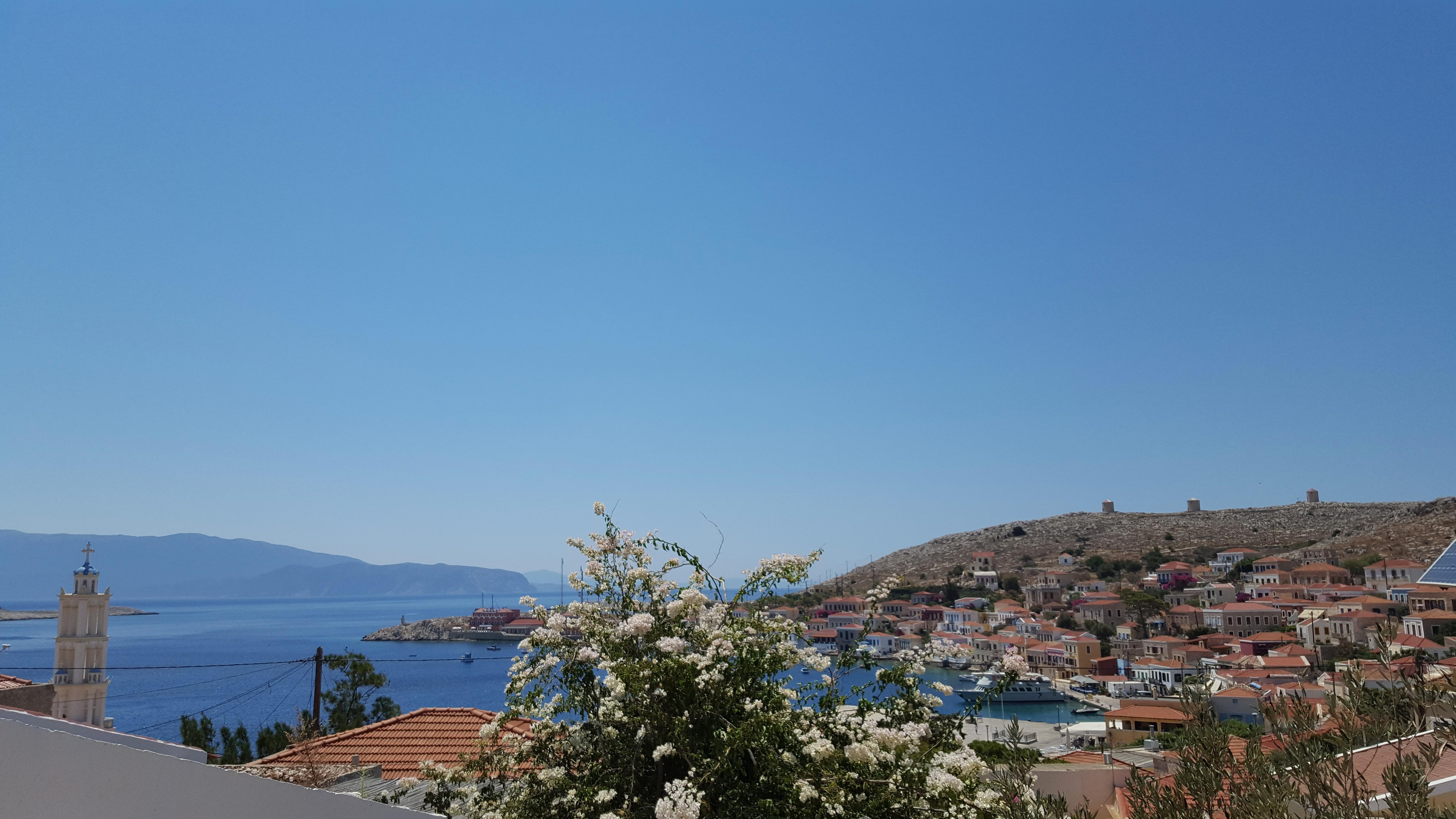 Atlantis Houses Chalki Town Exterior photo